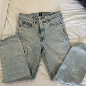 GAP Light Blue Distressed Jeans